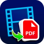 Logo of Video To PDF Maker android Application 